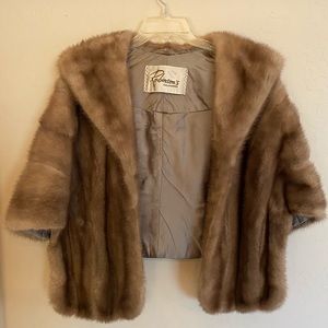 Authentic vintage fur shawl —Robinson’s California